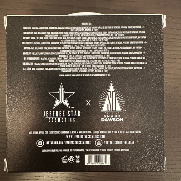 Jeffree Star Mini Controversy Eyeshadow Palette - Picture 7 of 7